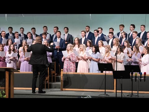 Видео: Пение «Псалом 8» - Молодёжный Хор