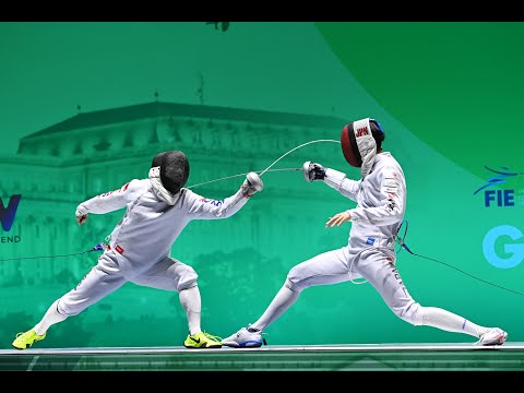 Видео: Мужчины, полуфинал | Масару Ямада 🇯🇵 против Сегеона Ма 🇰🇷 | 24/25 Гран-при Будапешта по шпагам