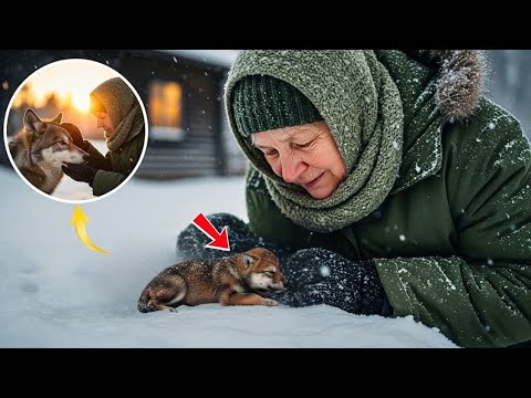 Видео: 72-летняя женщина спасла волчонка — и через 4 месяца произошло невероятное