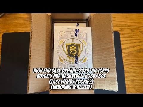 Видео: 2023-24 Topps Royalty Case 2 открывает баскетбольную коробку НБА (в погоне за автогонками новичко...
