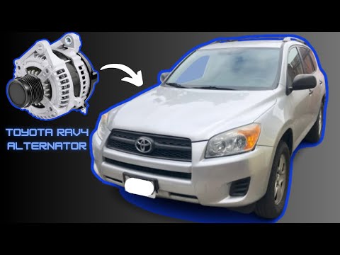 Видео: 2005-2012 Замена генератора Toyota RAV4 2.4L