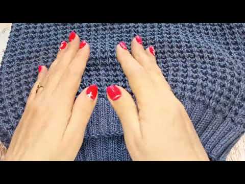 Видео: Как связать удлиненную спинку у жилета.Пряжу на носки купила.