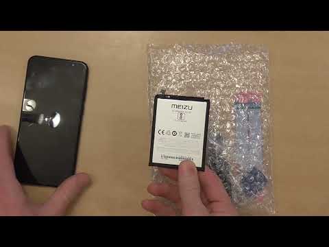Видео: Как ЛЕГКО и БЫСТРО поменять НЕсъёмную батарею в смартфоне Meizu M6t