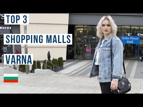 Видео: Торговые центры в Болгарии. Grand Mall Varna. Delta Planet Mall 2021 🇧🇬 4K