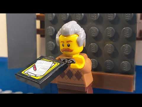 Видео: К доске пойдёт.. | Лего мульт про школу