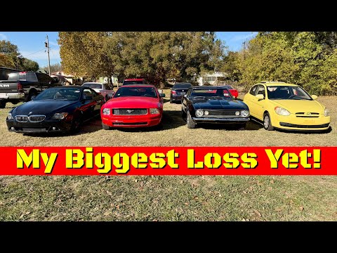 Видео: Эти машины ПРОВАЛИЛИСЬ на аукционе, и я потерял ТЫСЯЧИ долларов!