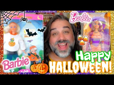 Видео: Счастливого Хэллоуина! ~Распаковываем хэллоуинских Барби~ (1996 и 2008)