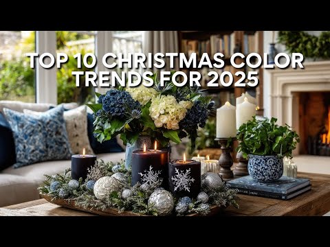 Видео: 10 лучших роскошных рождественских цветовых палитр 2025 года, которые вам понравятся