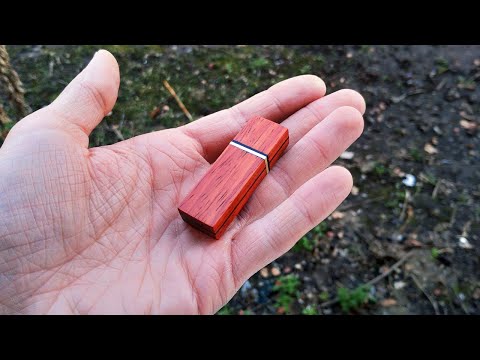 Видео: изготовление usb флешки из дерева making wooden usb flash drive