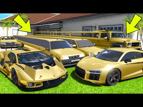 Видео: УГНАЛ КУЧУ ЗОЛОТЫХ ЧИТ ТАЧЕК И САМЫЕ ДЛИННЫЕ ТАЧКИ ЗА 180 СЕКУНД! БИТВА ВОРОВ В ГТА 5!