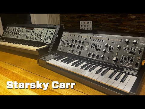 Видео: Behringer MS-5 против Roland SH 5 // Сравнение