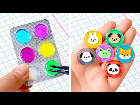 Видео: DIY АНТИСТРЕССЫ 😍🎨 Самые Удовлетворительные Поделки! 🐼💜