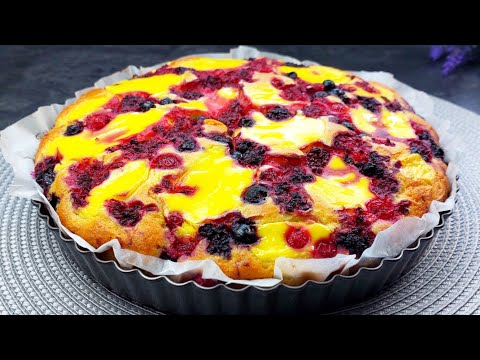 Видео: Самый легкий торт в мире! Оно тает во рту! Легко невероятно вкусно!