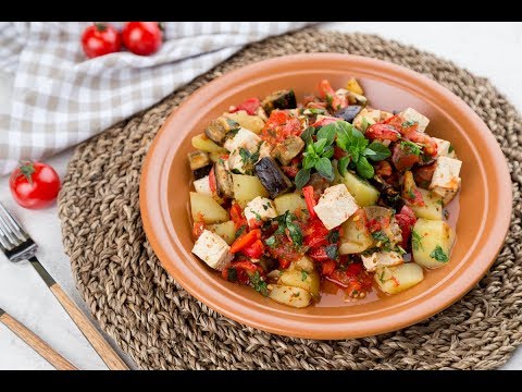 Видео: Греческая запеканка | Рецепты Веган Vegan | Яна Вегана