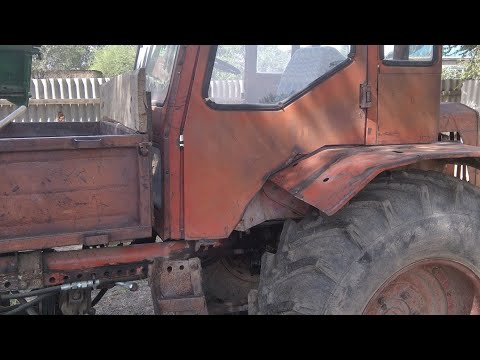 Видео: т-16,если перестала работать гидравлика,не поворачиваются колёса?как долить масло в гидравлику.