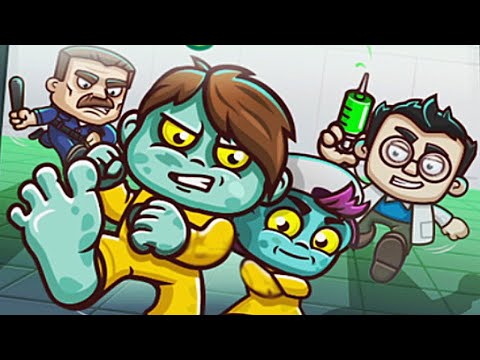 Видео: МАЛЕНЬКИЕ ЗОМБИ Веселое приключение друзей #2 - Мультик ИГРА для ДЕТЕЙ