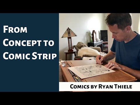 Видео: От концепции до комикса с Райаном Тиле