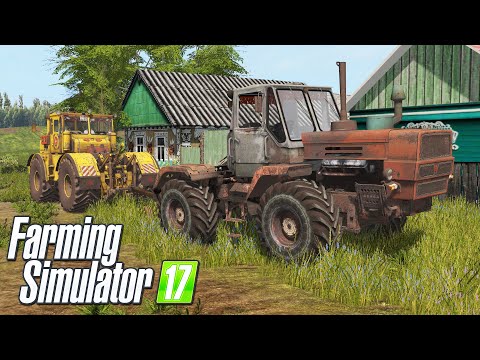 Видео: [РП] ПОЛОМАЛСЯ ТРАКТОР Т-150! БУКСИРУЕМ ХТЗ НА ТРАКТОРЕ СОСЕДА! FARMING SIMULATOR-17