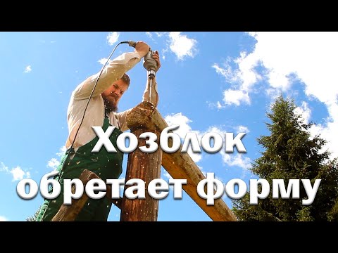 Видео: Стройка идет полным ходом// Избавились от уток// За черникой!