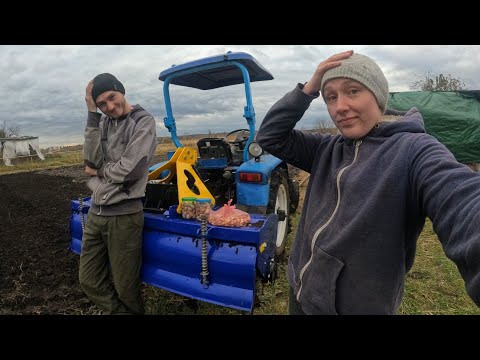 Видео: 💥🚜ВИПРОБУВАЛИ ФРЕЗУ ТАК, ЩО АЖ ЗАСТРЯГЛИ НА ГОРОДІ!💥🧄🧅 Невдала посадка часнику та цибулі...
