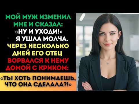 Видео: «Ну и уходи!» — сказал муж. Я ушла. Через несколько дней его отец ворвался с криком...