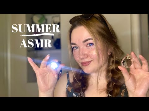 Видео: АСМР ☀️ Расслабление в летний день ☀️ Поухаживаю за тобой 🤍 Приятный Массаж и Нежные Мысли 🌿