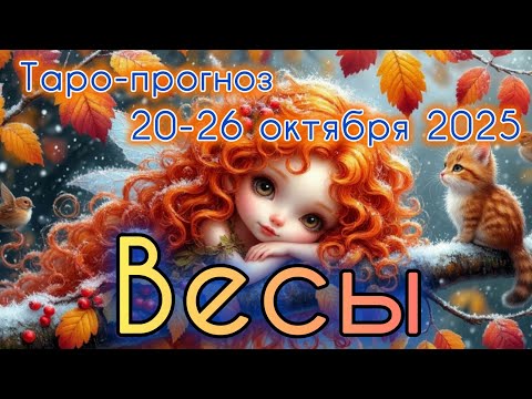 Видео: ВЕСЫ ♎️ ТАРО-ПРОГНОЗ НА НЕДЕЛЮ 20-26 ОКТЯБРЯ 2025