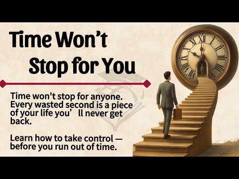 Видео: ⏳Время не остановится для вас 💡 📖 Оцениваемый читатель 🎧 Практика аудирования английского языка 🧠...