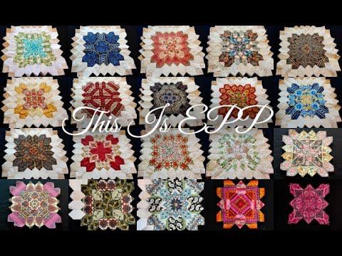 Видео: EPP: Оптические иллюзии, которые создают эффект суетливой резки. Вдохновлено лоскутным шитьем Люс...