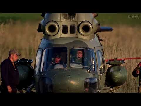 Видео: Полеты вертолета Ми-2 на выброску парашютистов на аэродроме Вихрево.