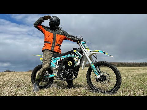 Видео: Новый электро эндуро мотоцикл CRF с МКПП! Неистовая мощь!