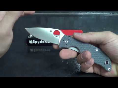 Видео: Обзор Spyderco Polestar