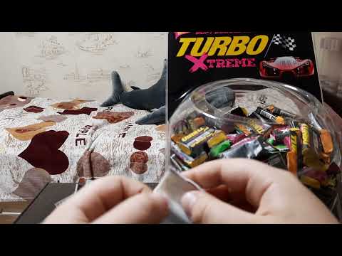 Видео: Открьlваем блок жвачек TURBO