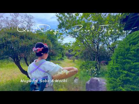 Видео: #29 🌿Тихая жизнь в кимоно | Приготовление полыни соба в сельской Японии