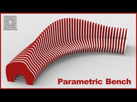 Видео: Параметрическая скамья (учебник по Grasshopper)