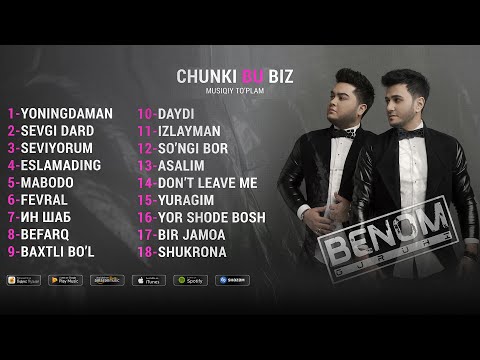 Видео: Benom - "Chunki bu biz" Audio To’plami | Беном - 'Чунки бу биз’ Аудио альбоми 2020