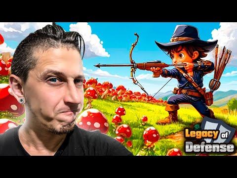 Видео: 🔥 Я СНОВА ОТБИВАЮСЬ ОТ ПОЛЧИЩ МОНСТРОВ В Legacy of Defense