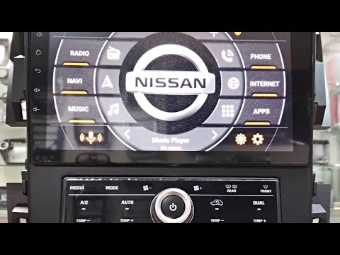 Видео: Nissan teana j31 установочный комплект для магнитолы Android