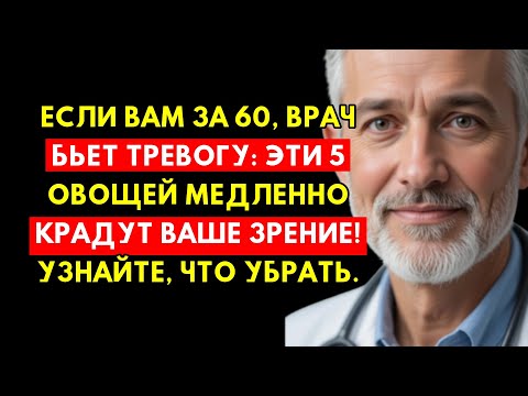 Видео: Вам За 60? Врач Шокирован: Эти 5 Овощей Медленно Крадут Ваше Зрение!