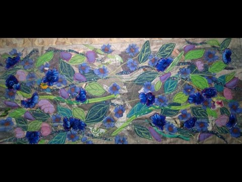 Видео: ВОТ КАКУЮ ПОЛЯНУ МОЖНО СШИТЬ ИЗ МЕЛКИХ ЛОСКУТОВ  с объемными цветами #текстильнаяпицца #излоскутов
