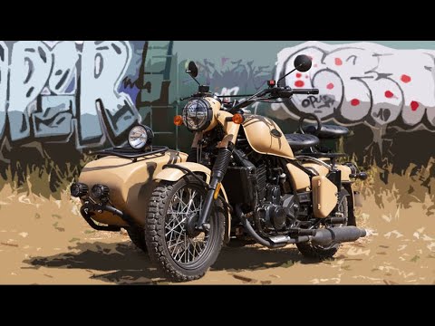 Видео: Китайский мотоцикл  ChangJiang CJ650 может стать  конкурент УРАЛУ и BMW