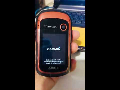 Видео: Прошивка навигатора Garmin Etrex 20x