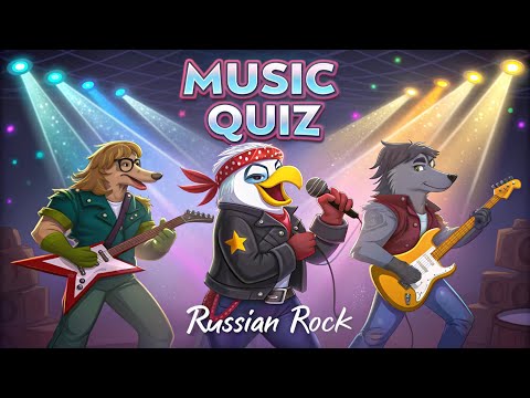 Видео: Музыкальный квиз №6 Русский рок. Часть 2.