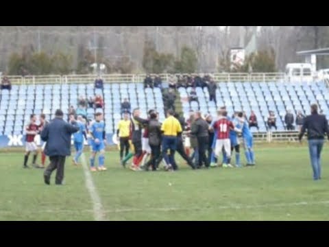 Видео: 2017.11.12 (категория 16+) "Бойня  в Люботине" Футбол и  реслинг: СК "Люботин" - ФК "Степ" Р.Тишки