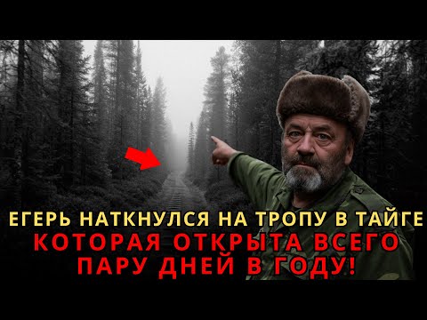 Видео: Сибирский Лесник Случайно Нашёл Неизвестную Тропу, Которая Открылась После Мороси