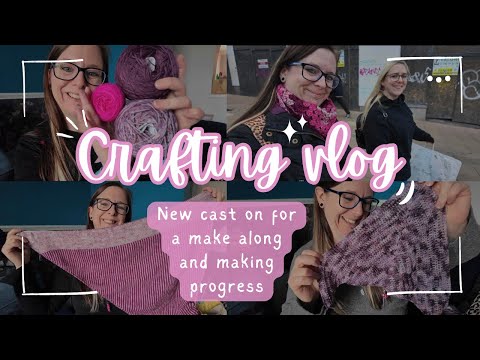Видео: Еженедельный видеоблог о рукоделии | Новые участники для совместного творчества и прогресса!