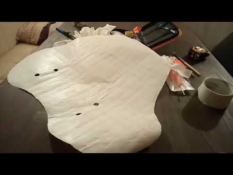 Видео: Изготовление лобового стекла для мопеда Jordan из поликарбоната