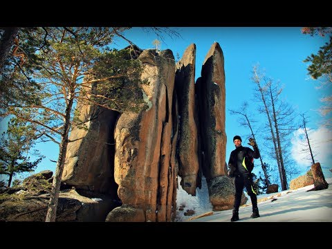 Видео: Поход по Заповеднику "Столбы". 15 км. Каштаковская тропа.