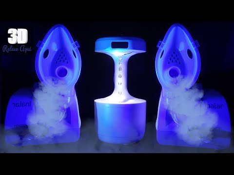 Видео: ASMR: 3D-аэрозоль с удивительным расслабляющим антигравитационным увлажнителем
