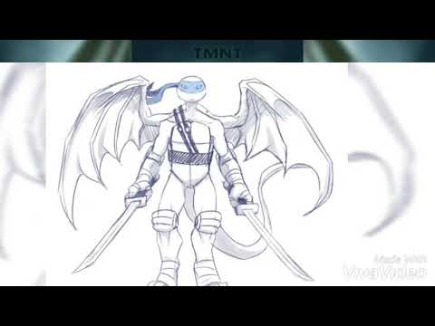 Видео: TMNT драконы и драконы/клип